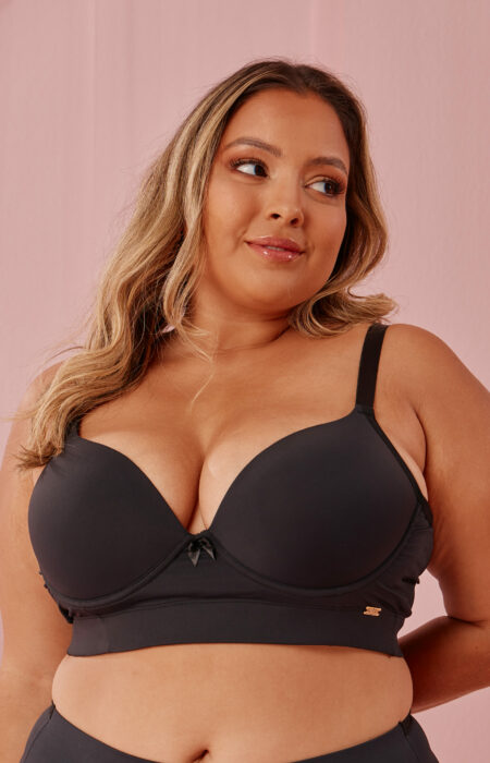 Soutien Plus Size Básico com bojo