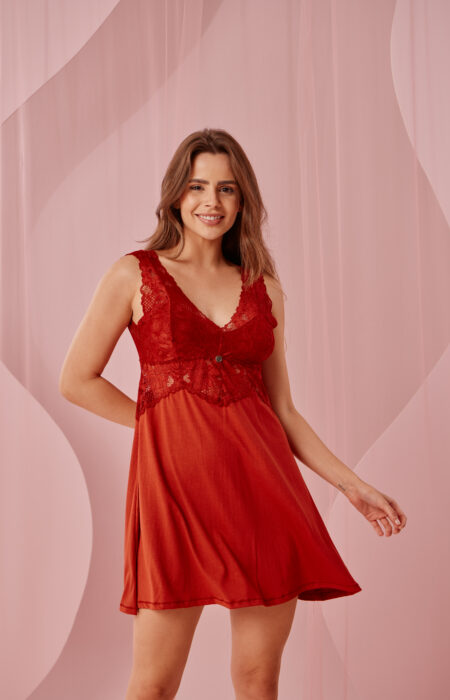 Camisola Viscolycra C/ Renda